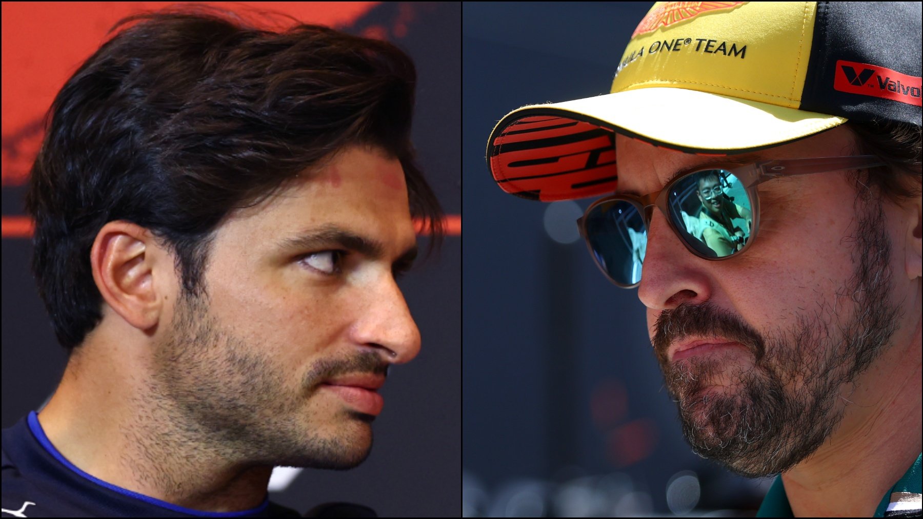 Sainz y Alonso. (Getty)