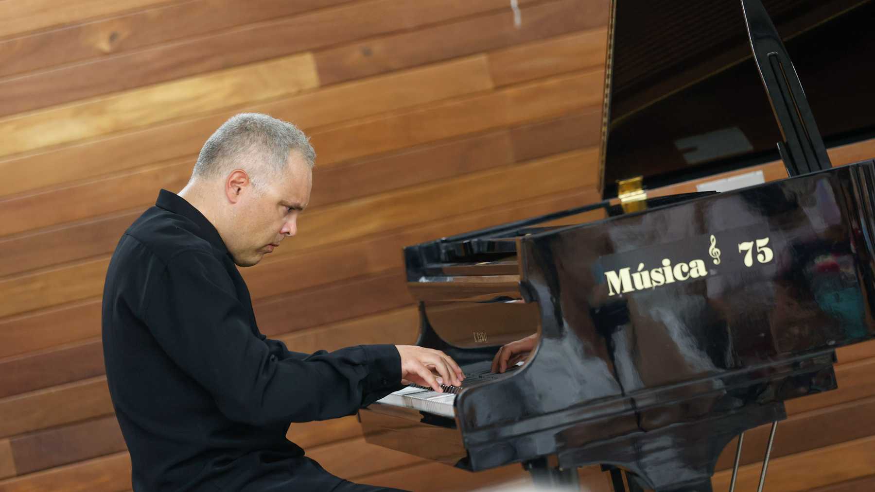 El pianista francés, Pierre-Laurent Boucharlat, que tocará un fragmento de ‘Claro de Luna’ en el Palau March.
