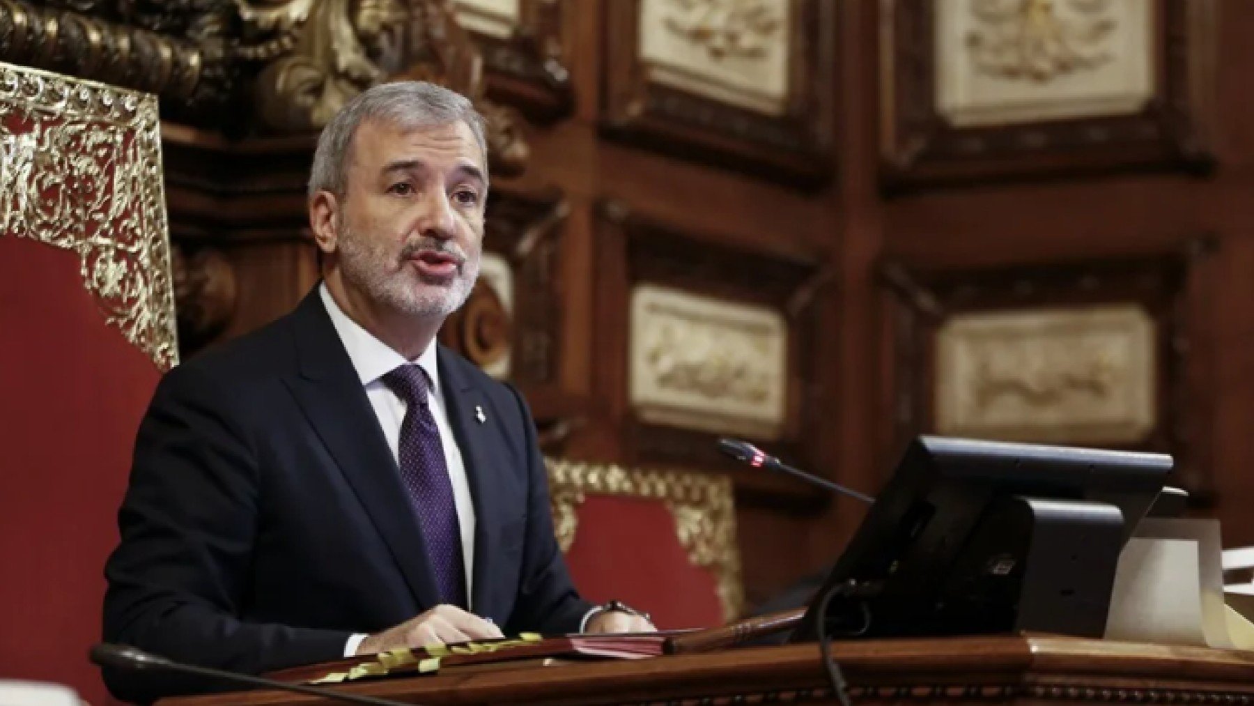 El alcalde de Barcelona, Jaume Colboni.