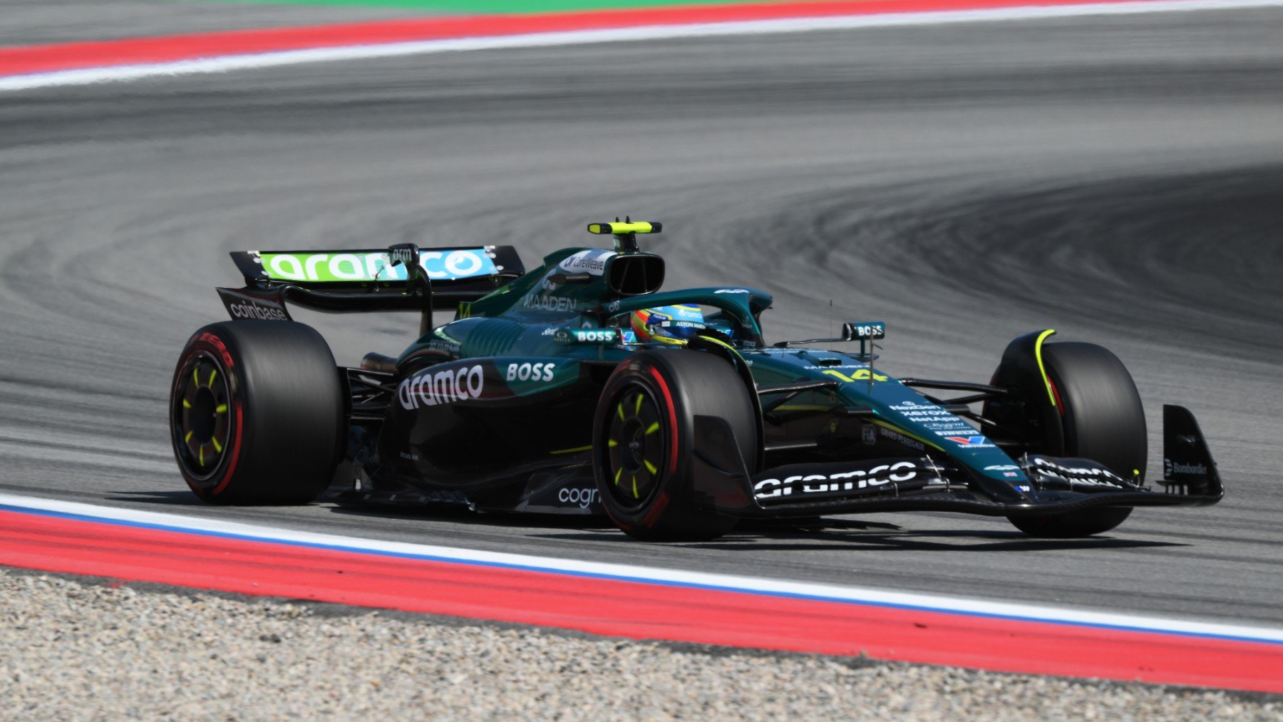 Fernando Alonso, durante el GP de España de Fórmula 1. (Getty)