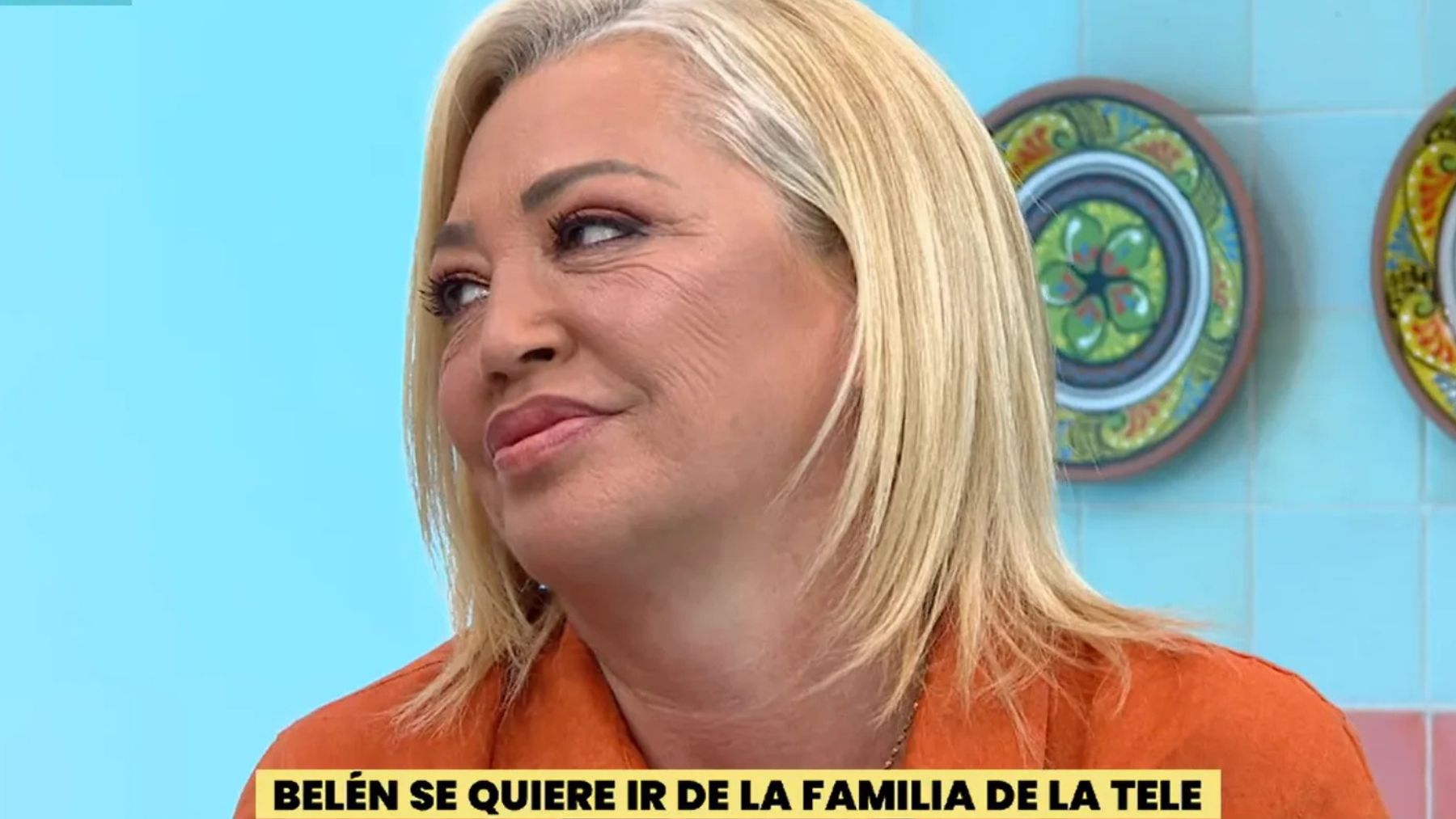 Belén Esteban en ‘La familia de la tele’. (RTVE)