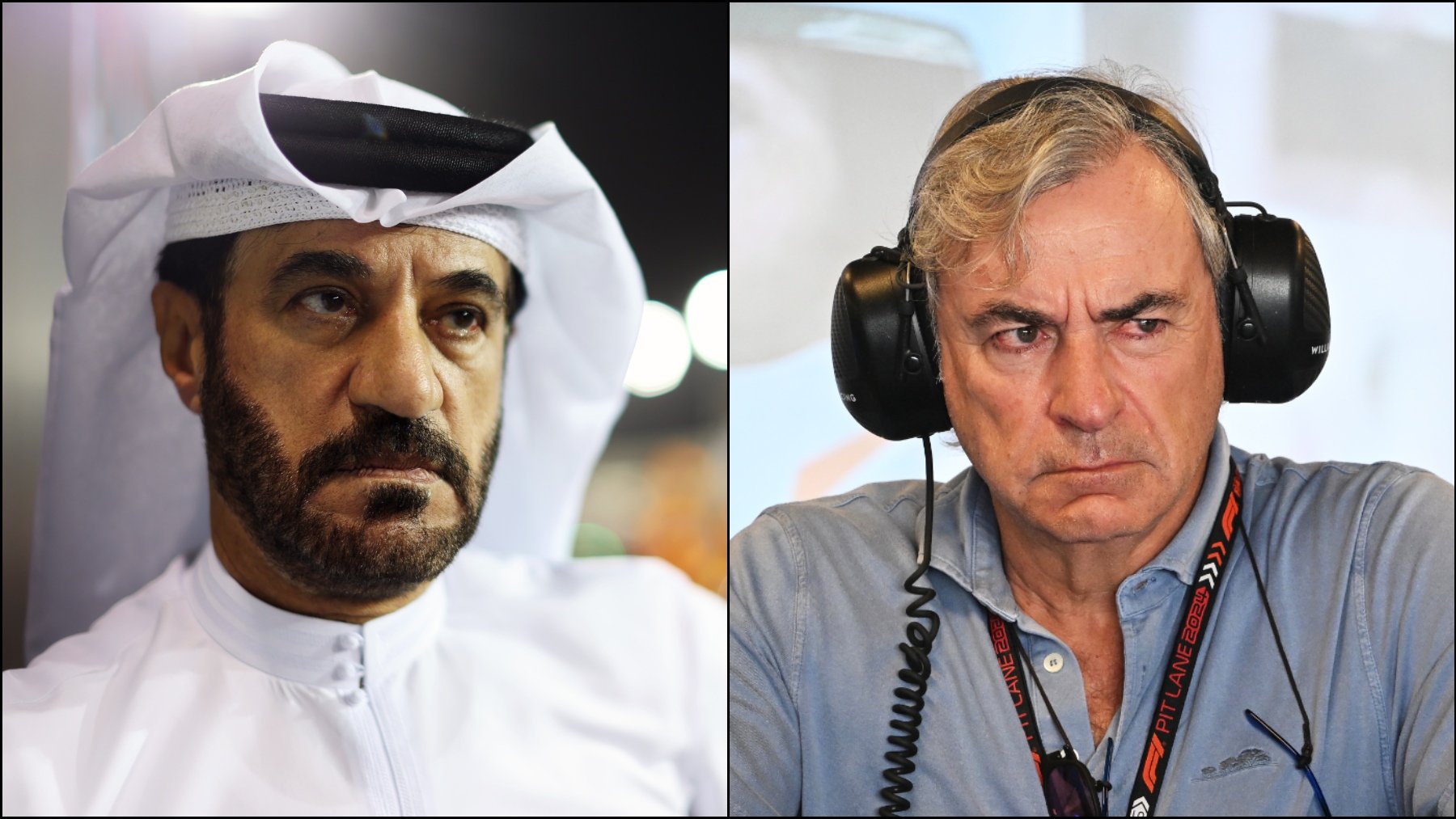 Sulayem y Sainz. (Getty)
