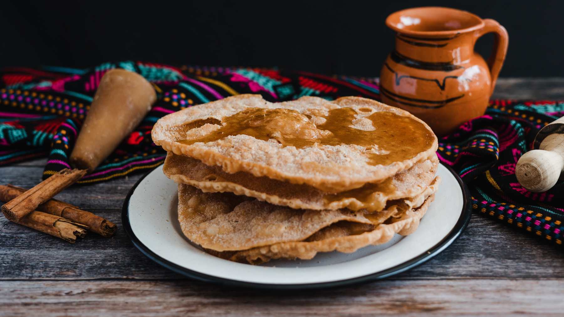 Buñuelos mexicanos tradicionales.