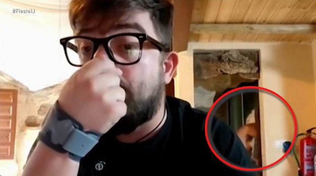 El equipo de Fiesta recupera la imagen de Cocituber que se ha hecho viral. (Mediaset)