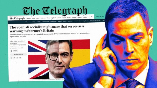 Pedro Sánchez, Telegraph