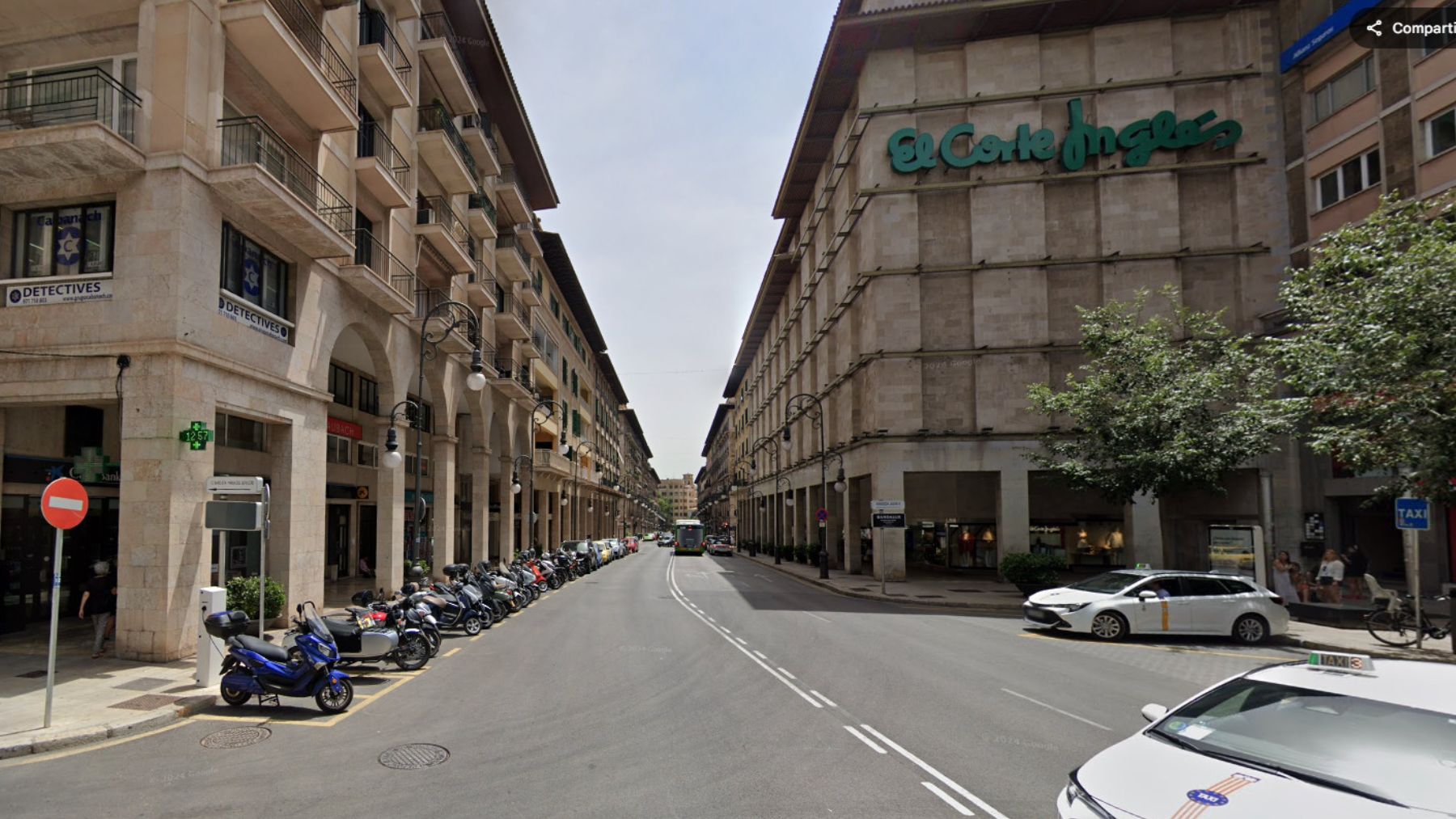Avenida Jaime III de Palma.