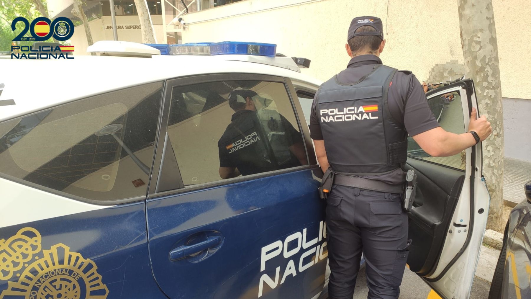 Actuación de la Policía Nacional.
