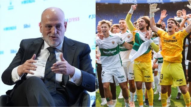 Javier Tebas, Elche