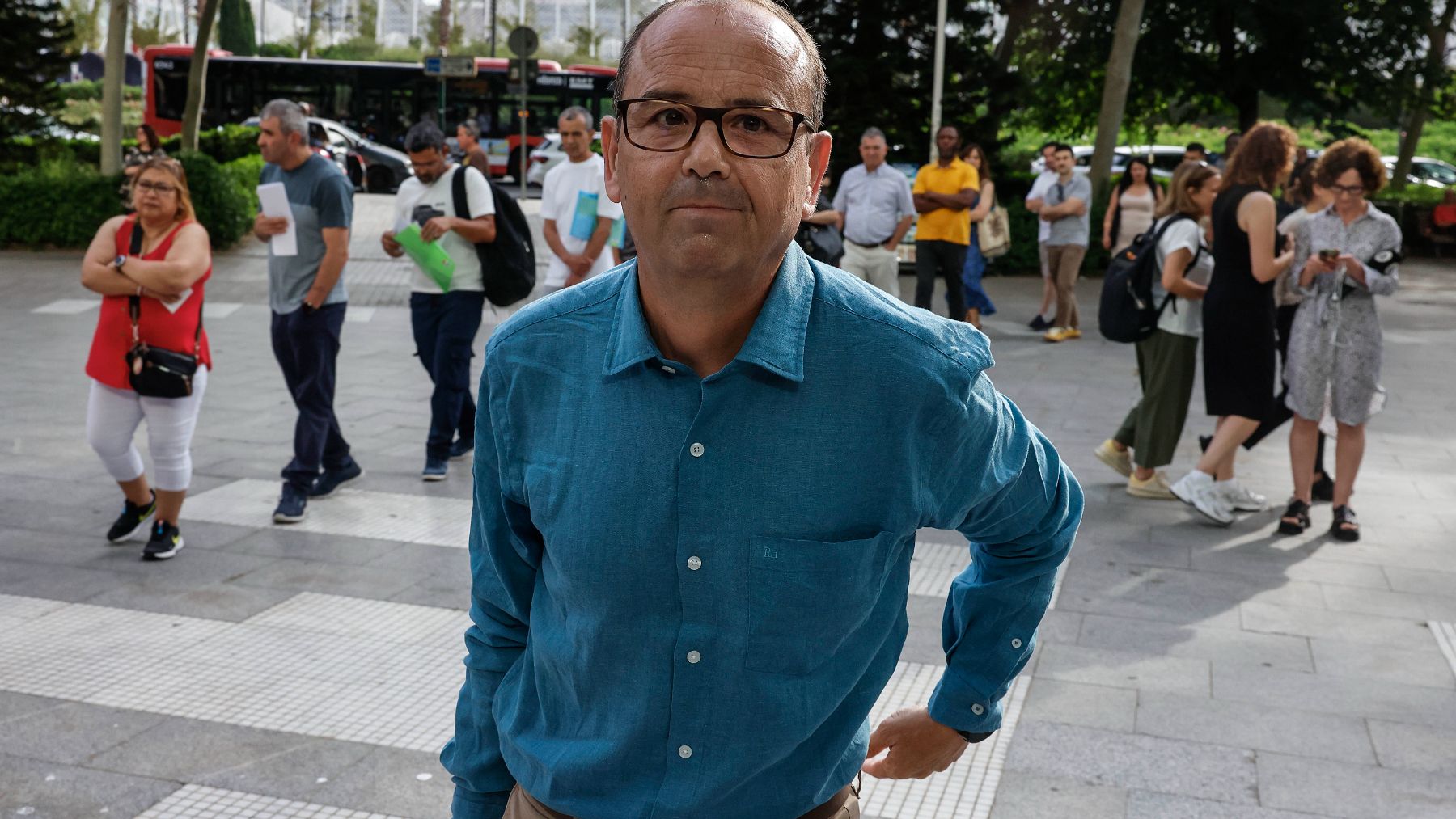 José Ángel Núñez, este lunes. (Rober Solana/Ep)