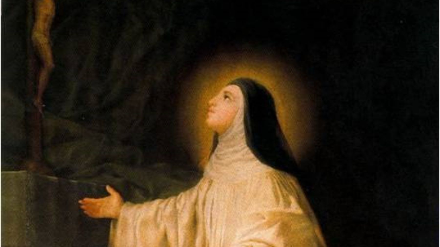 Santa Lutgarda.
