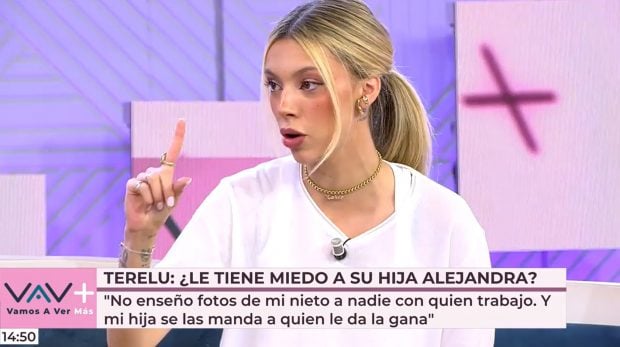 Alejandra Rubio, colaboradora de Vamos a ver. (Mediaset)