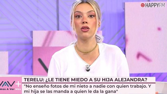Alejandra Rubio en Vamos a ver. (Mediaset)