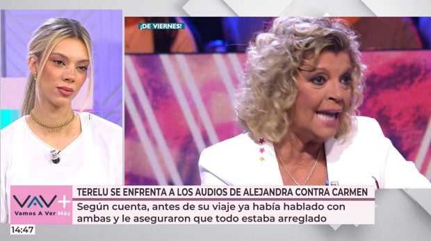 Alejandra Rubio se pronuncia tras la entrevista de Terelu Campos en De Viernes. (Mediaset)