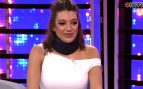 Ana Guerra con un collarín en la Gala 9 de Tu cara me suena 12. (Atresmedia)