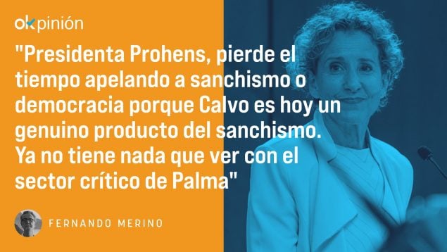 Nada se puede esperar de Aina Calvo, es sanchista conversa