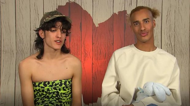 Mario y Jymi en 'First Dates'. (Mediaset)