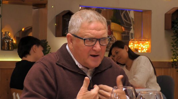 Pere en First Dates. (Mediaset)