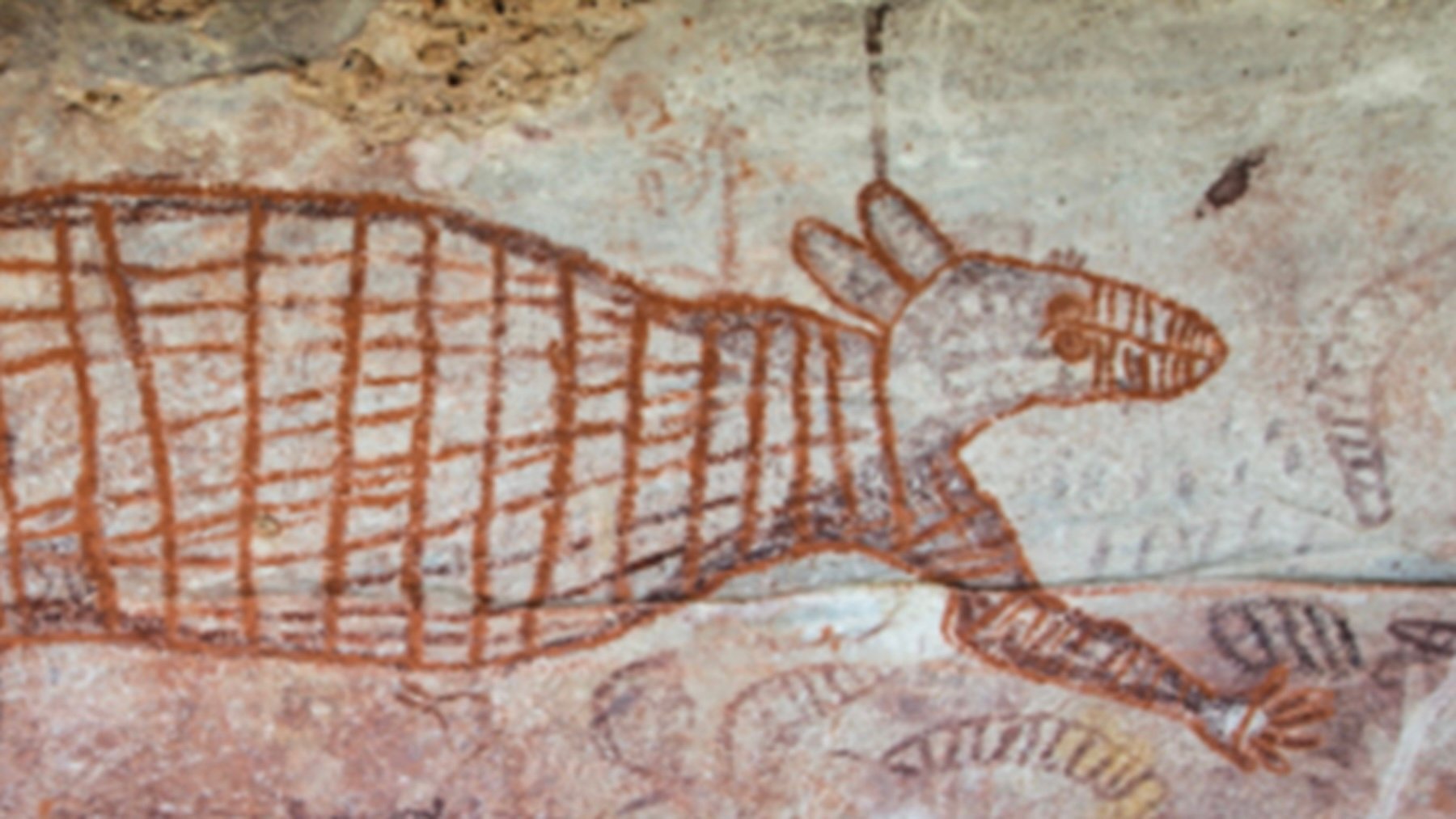 Arte rupestre en Kimberley. IIAP. Imagen: BAC/UWA.