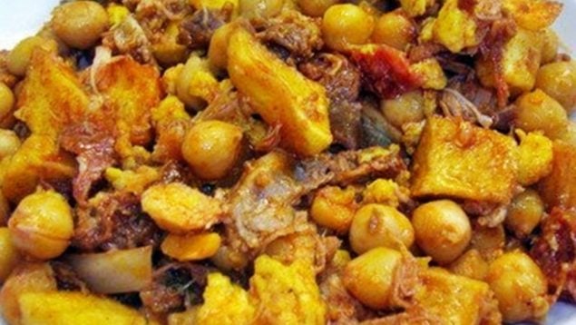 El Quijote, plato, gastronomía