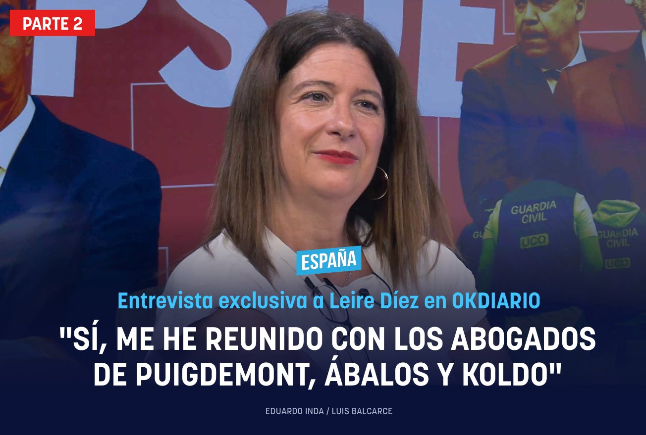 Leire Díez: Sí, me he reunido con los abogados de Puigdemont, Ábalos y Koldo