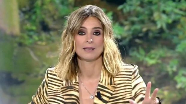 Sandra Barneda en la gala de 'Supervivientes: Conexión Honduras'. (Mediaset)