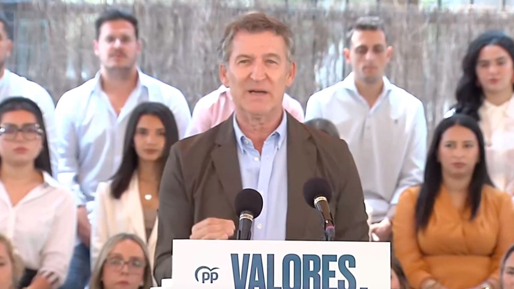 Alberto Núñez Feijóo, presidente del PP.