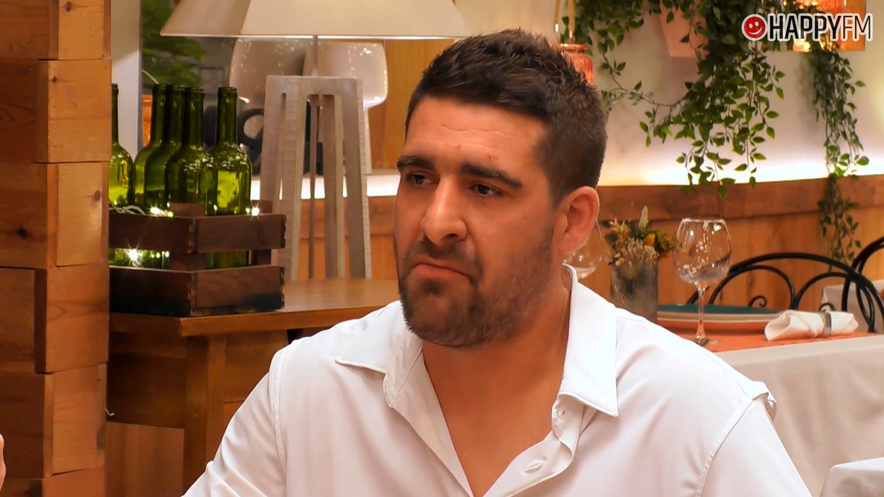 Juan Manuel en First Dates. (Mediaset)