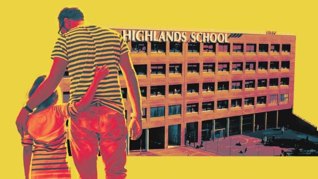 cura, violación, agresión sexual, Madrid, colegio, Highlands