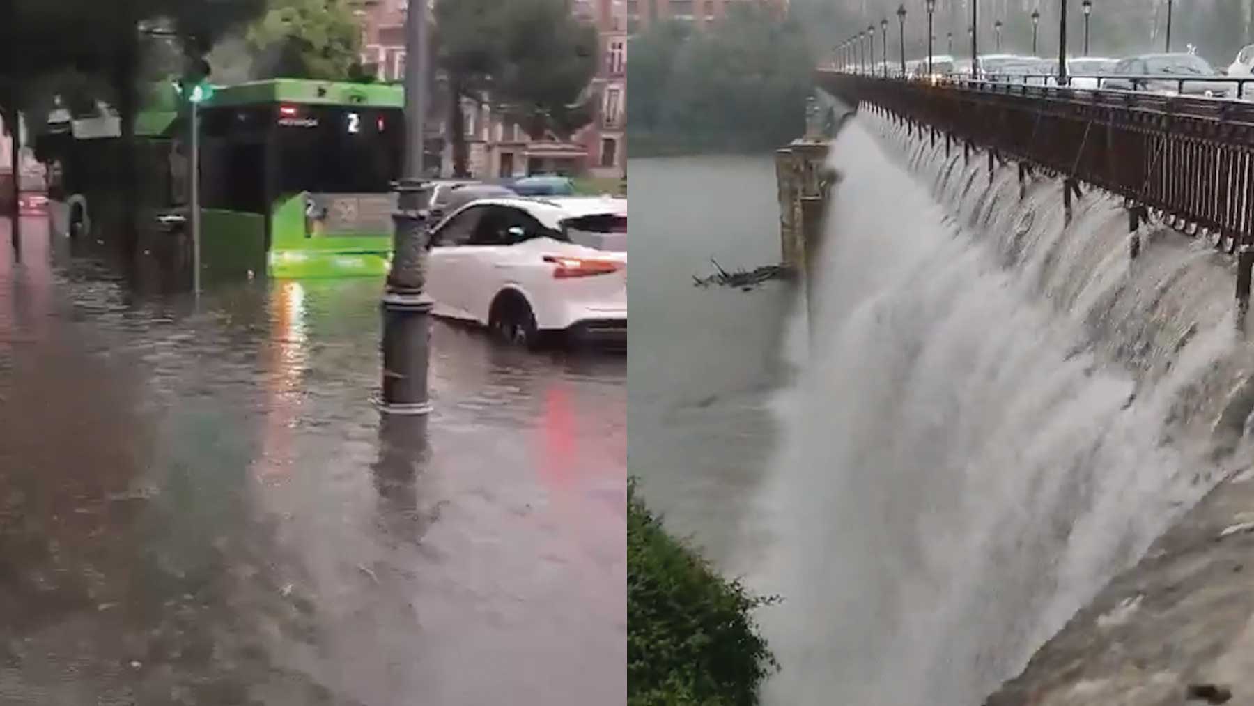 Inundaciones Valladolid.
