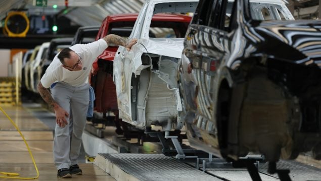 Una planta de Volkswagen en Alemania (Getty Images)