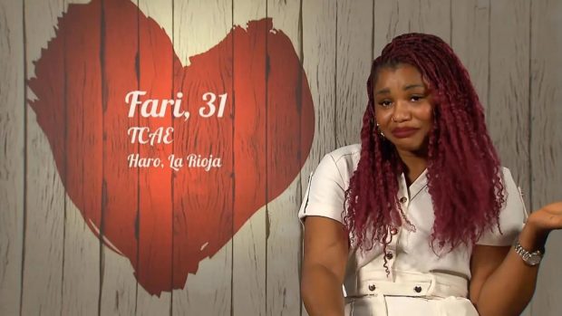 Fari en 'First Dates', programa de Cuatro. (Mediaset)