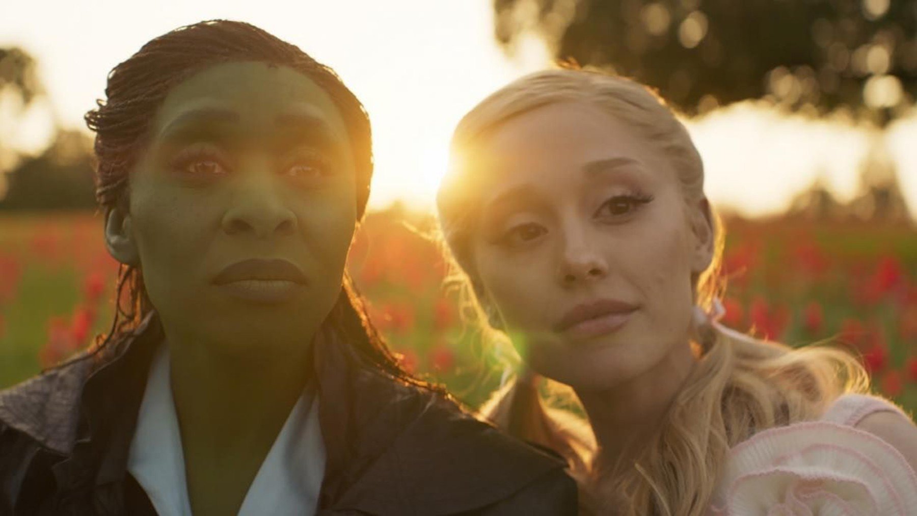 Cynthya Eryvo y Ariana Grande en ‘Wicked: For Good’.