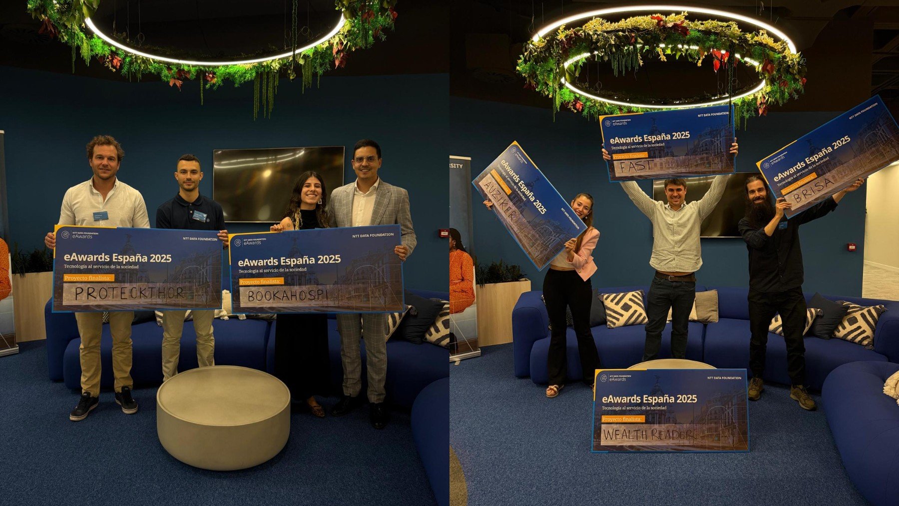Los finalistas de los eAwards.