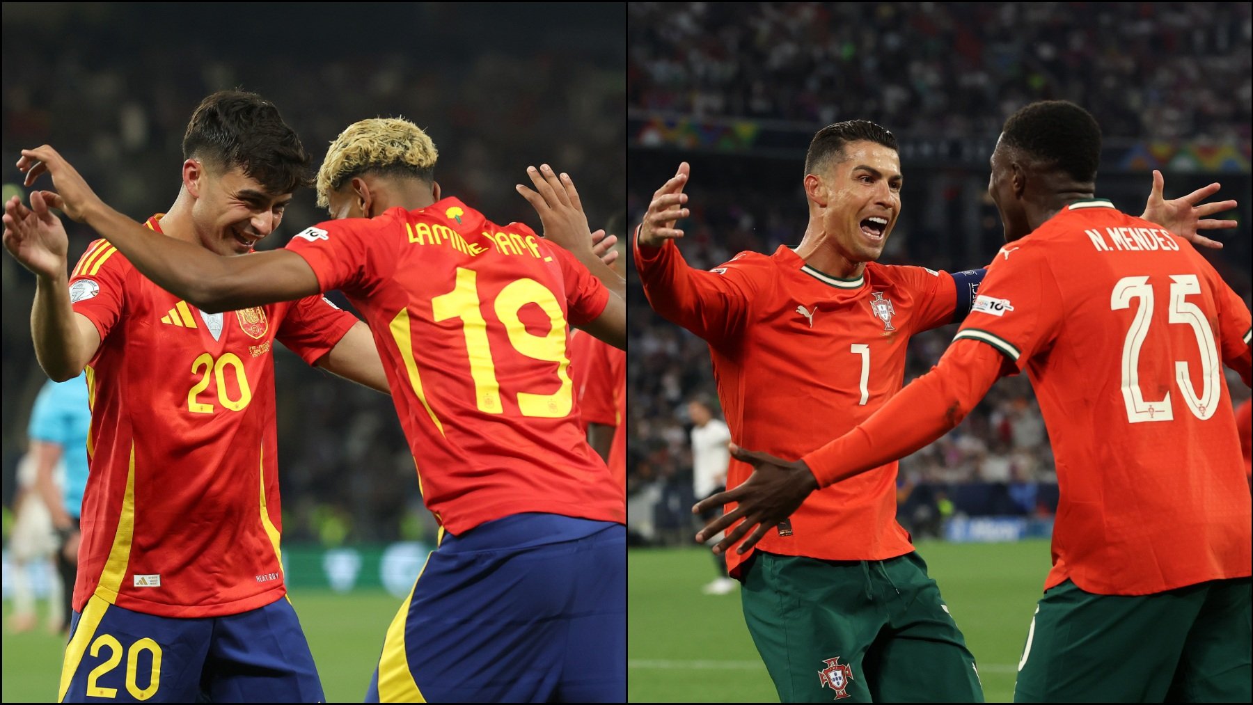 España y Portugal. (Getty)