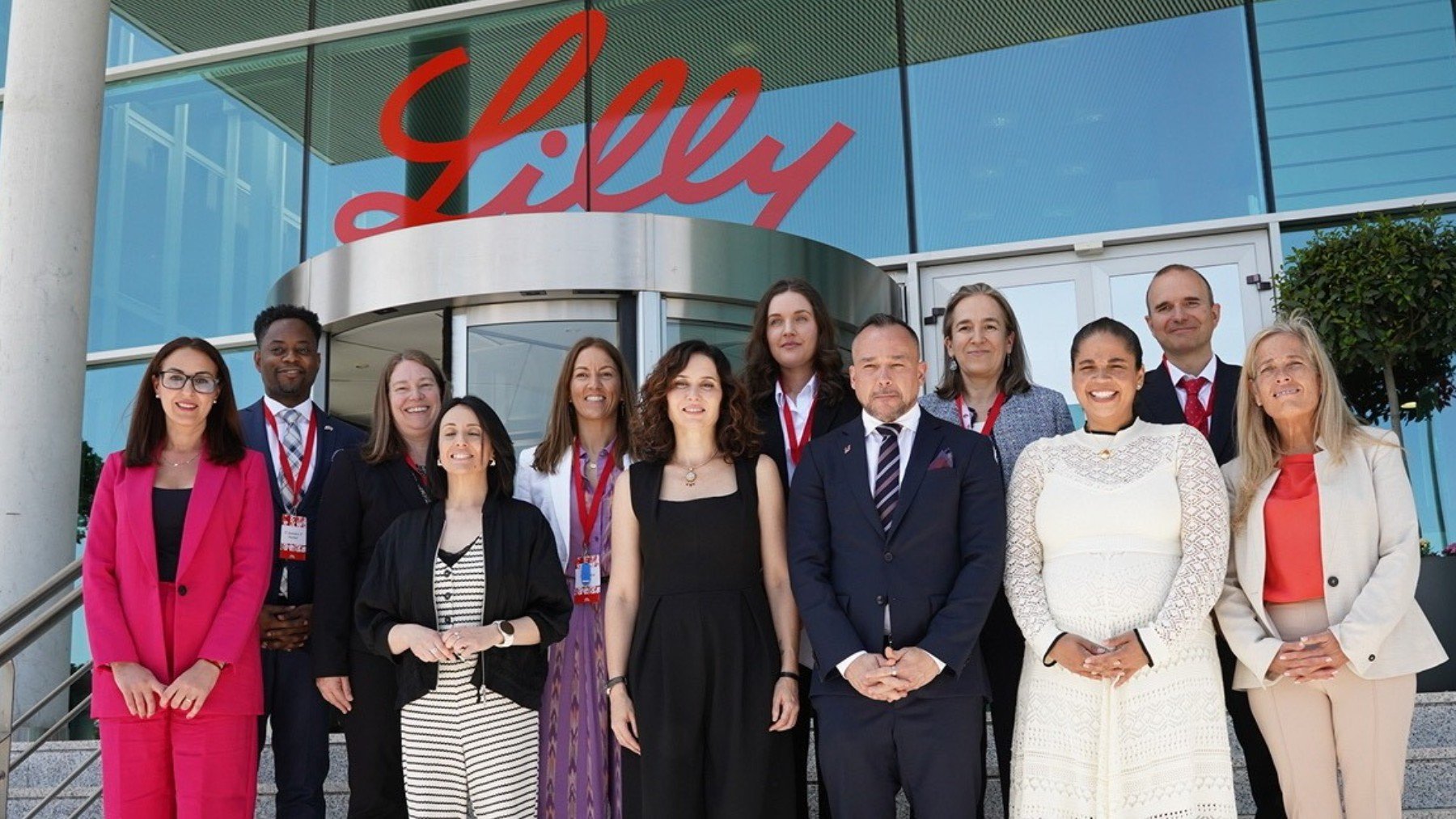 Imagen de la presentación de la nueva inversión de Lilly.