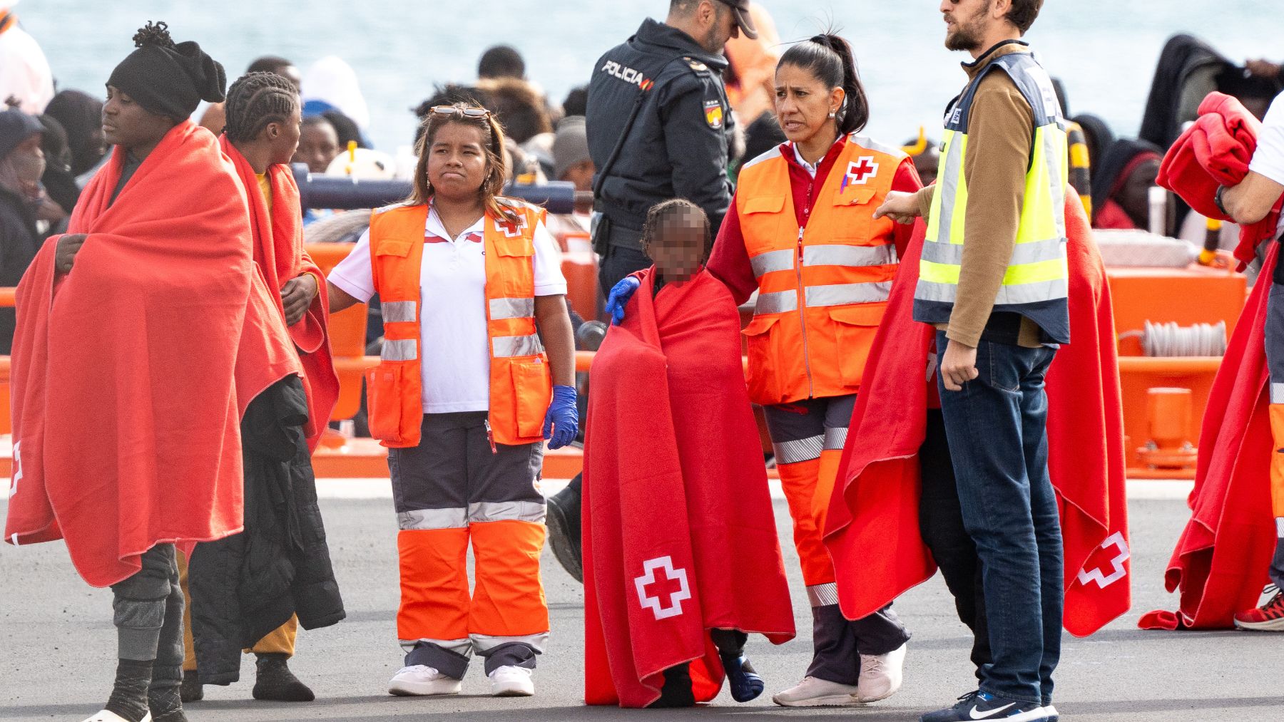 Inmigrantes llegados a las costas de Canarias. (EP)