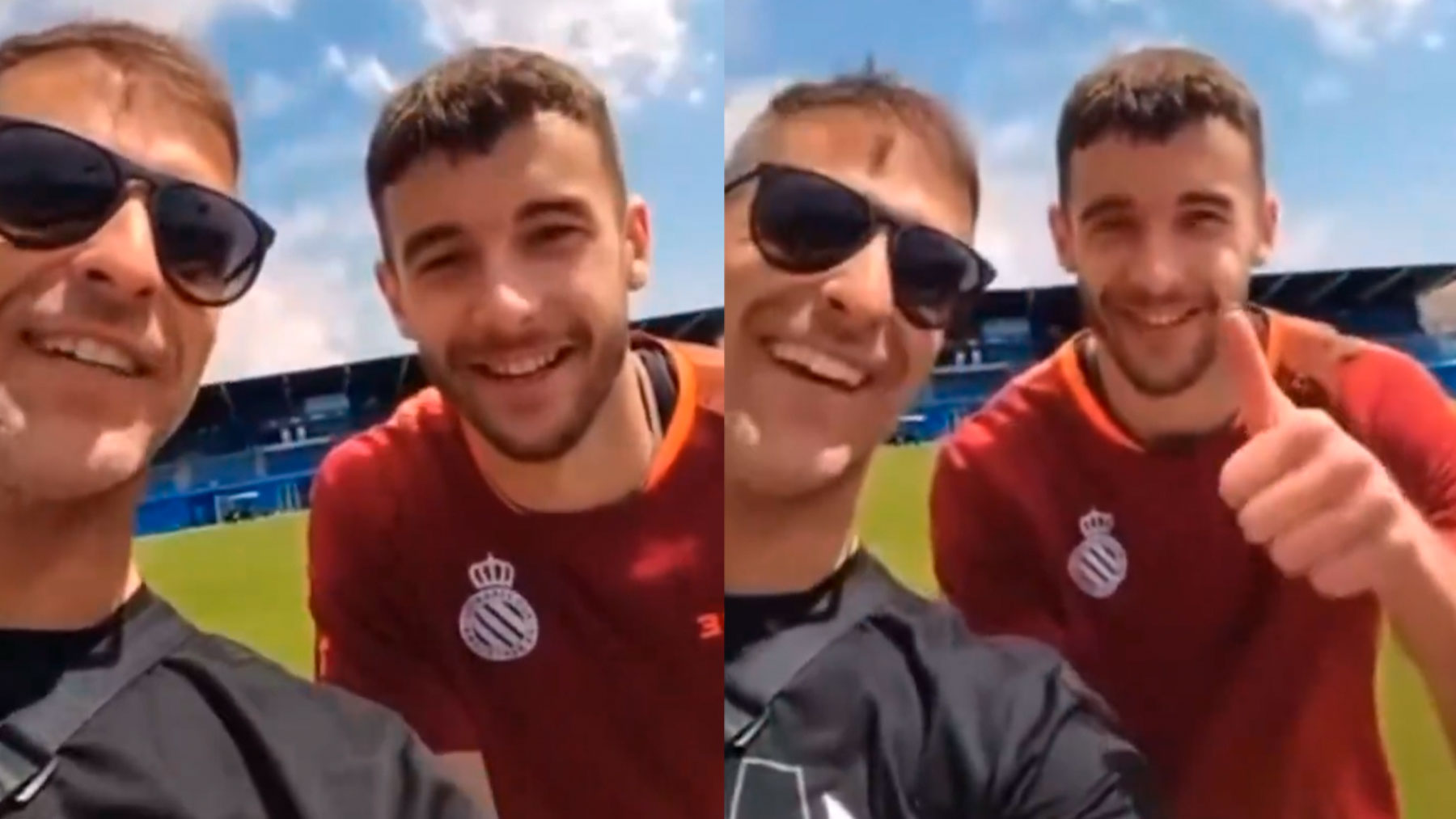 Joan García ha quedado retratado en un vídeo al reírse del Barça.