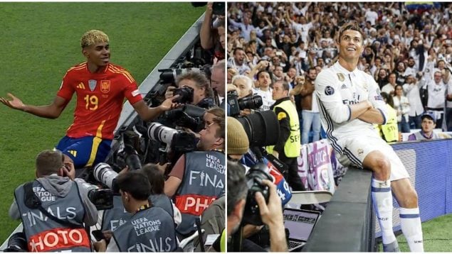 Lamine Yamal Cristiano Ronaldo