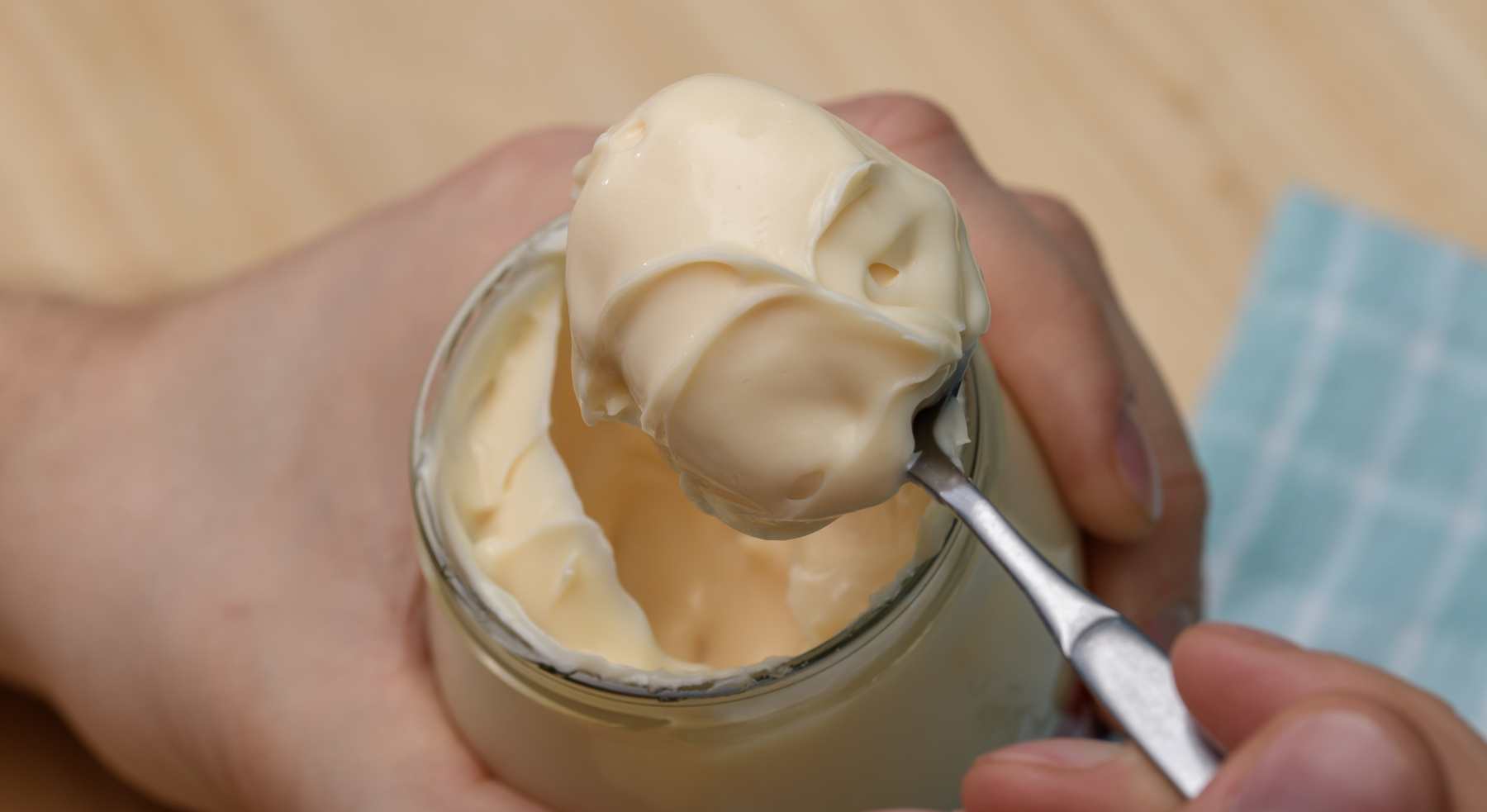 Receta de mayonesa keto.