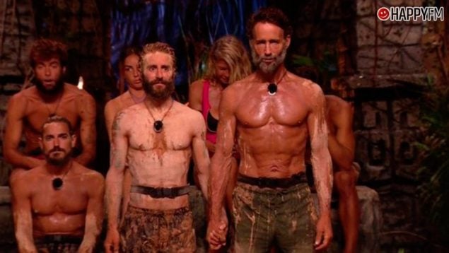 Pelayo Díaz y Álvaro Muñoz Escassi en Supervivientes 2025. (Mediaset)