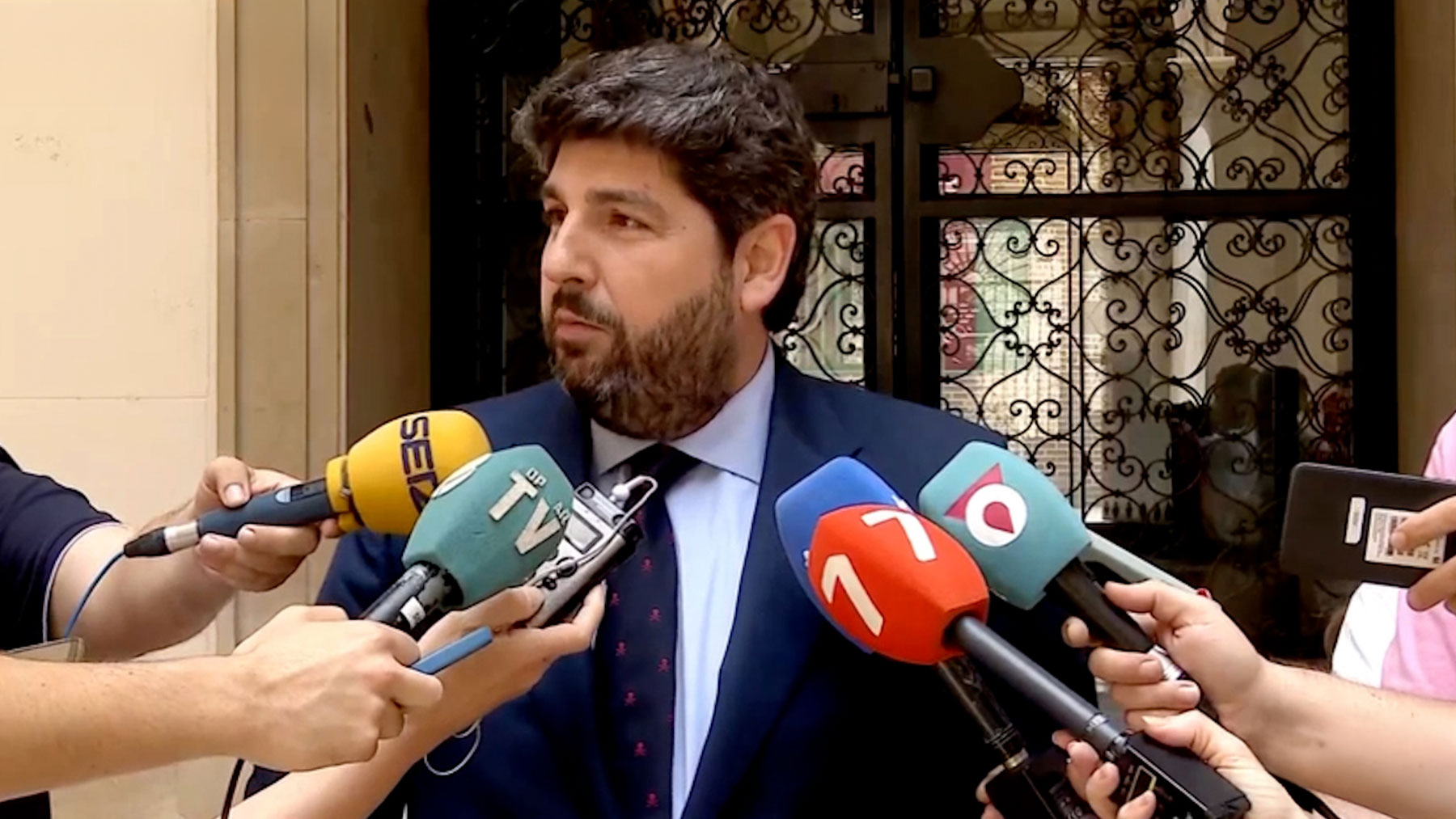Fernando López Miras, presidente de la Región de Murcia.