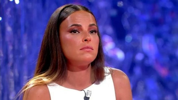 Marta Peñate en el plató de De Viernes. (Mediaset)