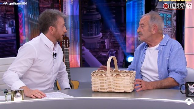 Karlos Arguiñano descoloca a Pablo Motos en ‘El Hormiguero’: «Te traigo de lo que veo que andas flojo»