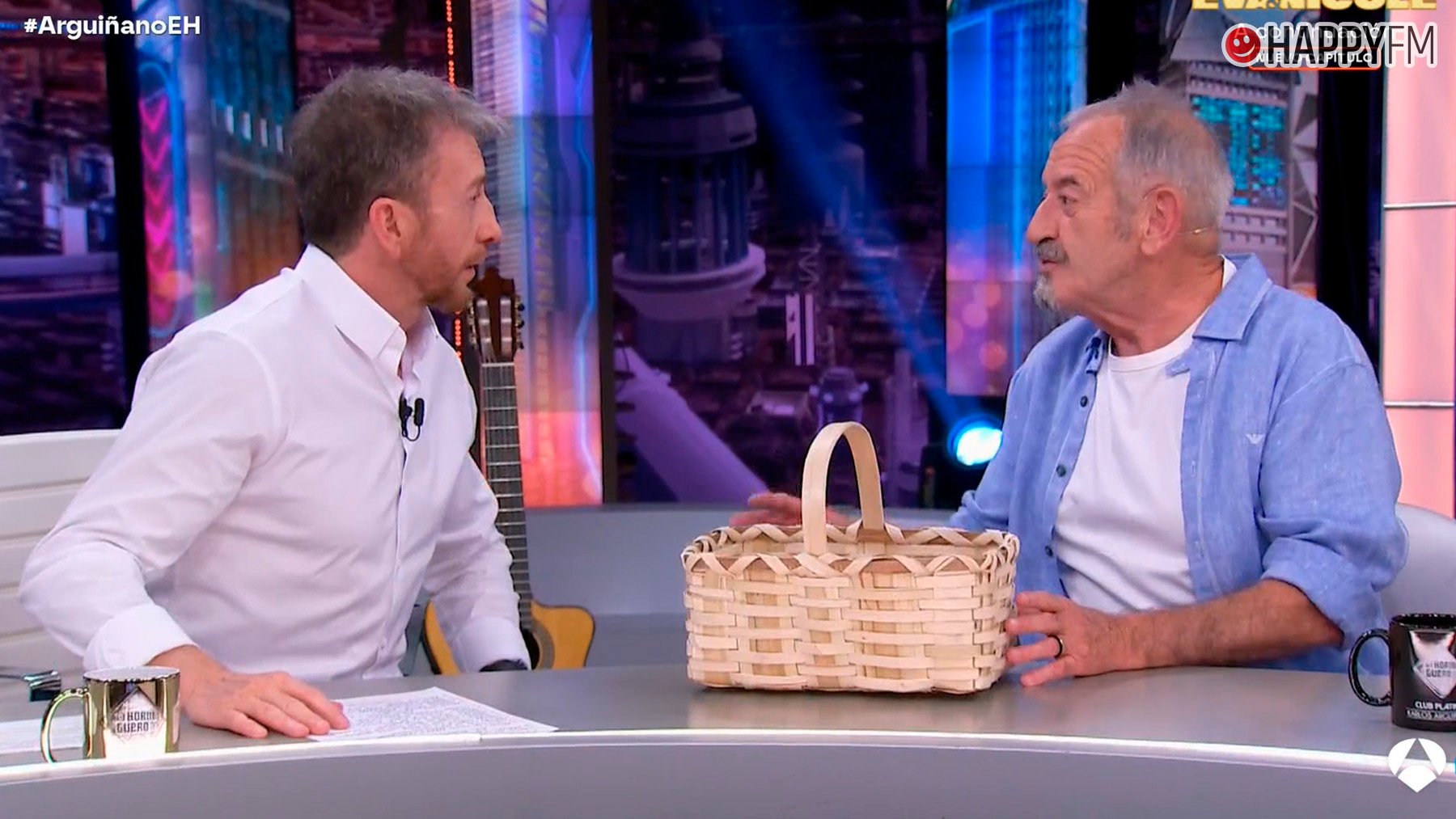 Pablo Motos y Karlos Arguiñano en El Hormiguero. (Atresmedia)