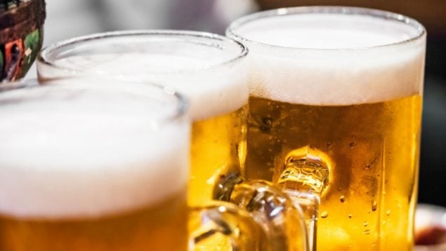 Bebes cerveza a diario
