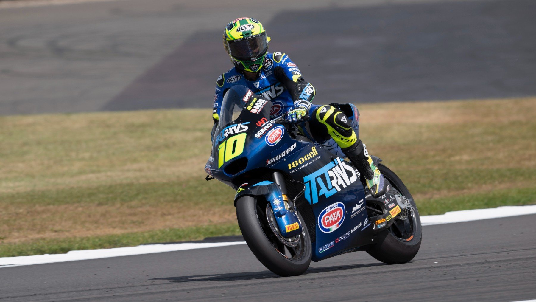 Diogo Moreira, durante un Gran Premio esta temporada. (Getty)
