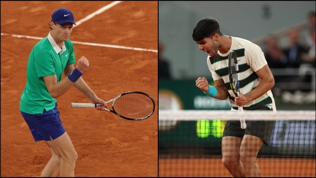 sinner alcaraz roland garros final