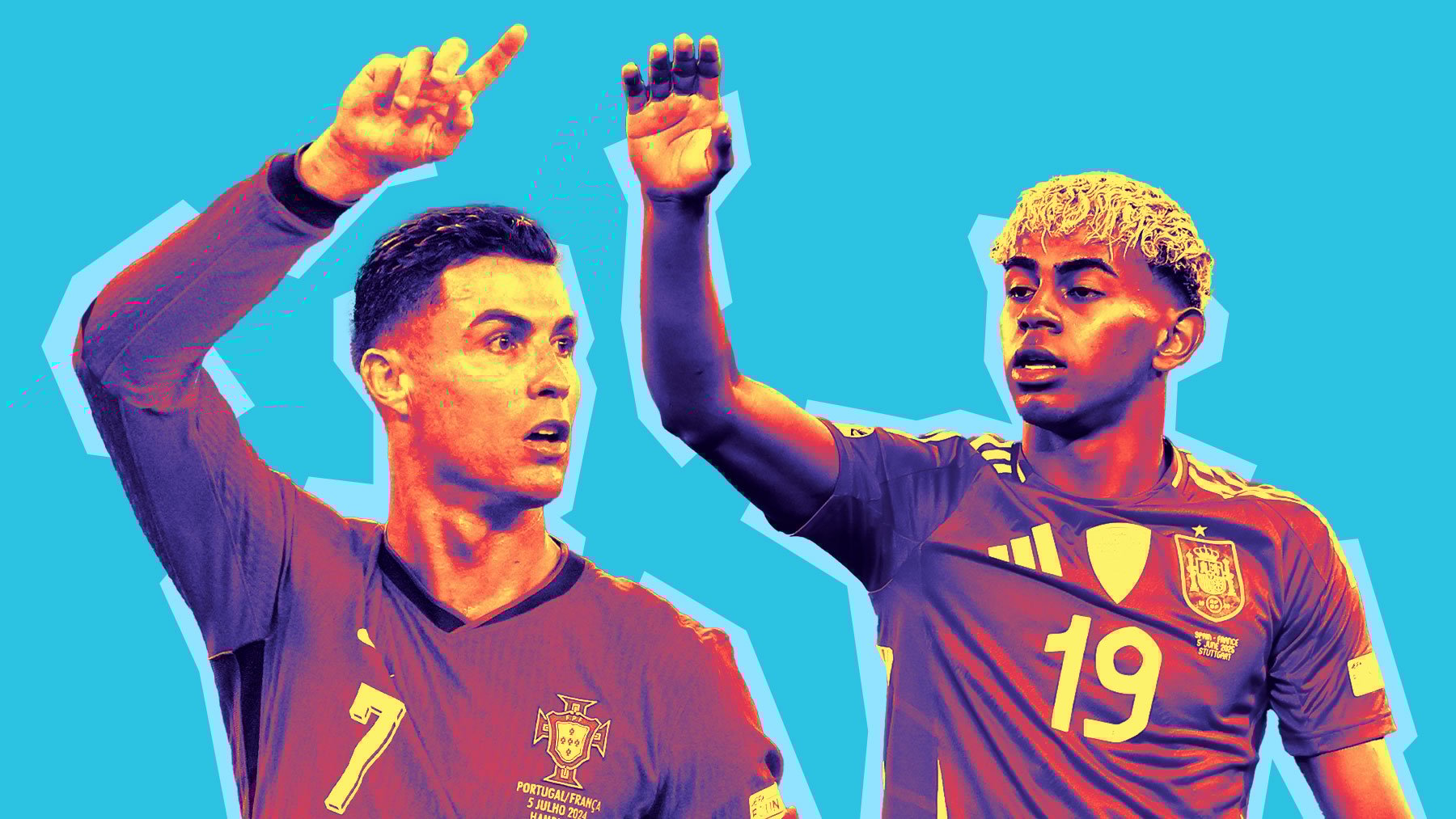 Cristiano Ronaldo Lamine Yamal