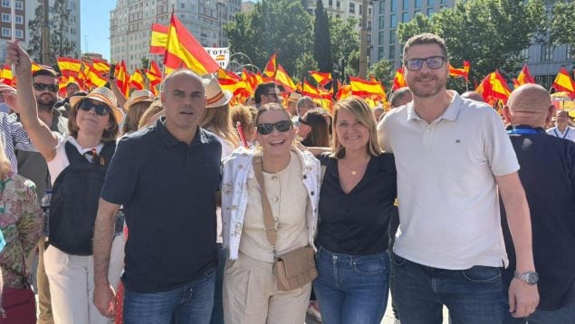 Marga Prohens manifestación Madrid Sánchez
