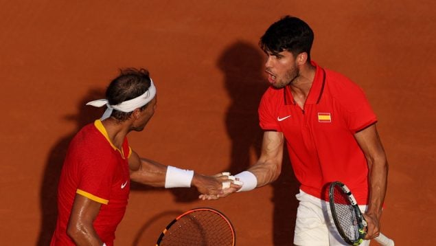 Carlos Alcaraz, Rafa Nadal